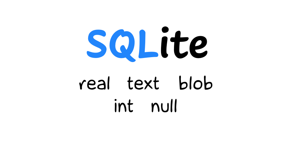 Гибкие типы данных в SQLite